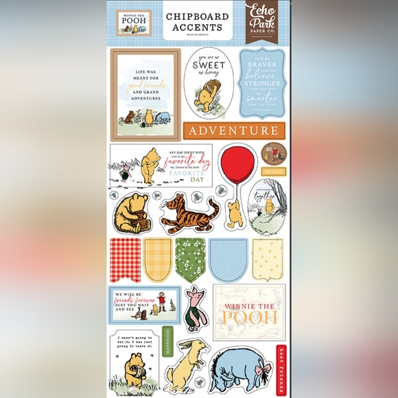 Brand New Echo Park Winnie the Pooh Mega Bundle - Picture 7 of 16